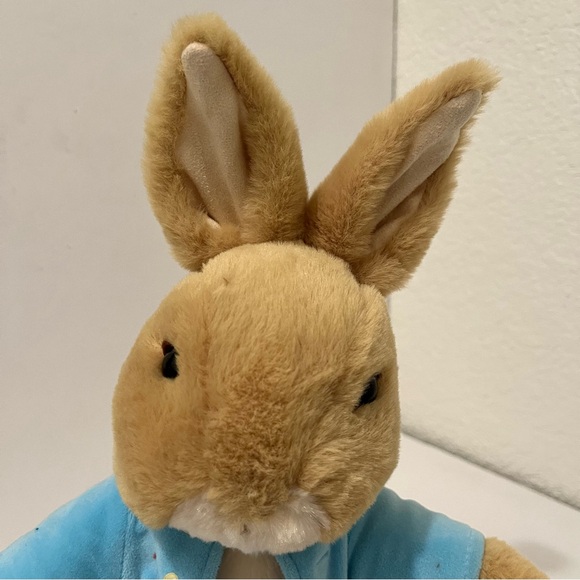 Gund Deluxe Peter Rabbit Beatrix Potter Plush Stuffed Animal Toy Bunny 6060092 - Picture 3 of 13